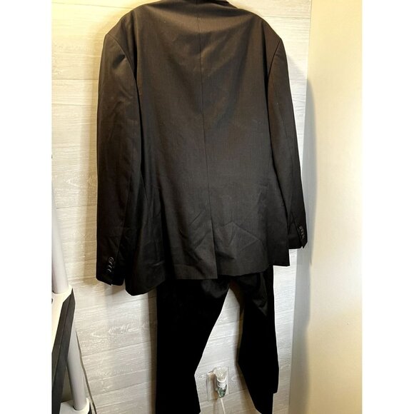 Perry Ellis Portfolio Men's Tonal Plaid 2 PC Wool Suit Jacke - Picture 10 of 15